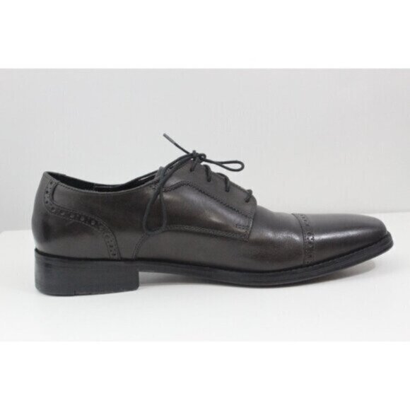 Cole Haan Men Shoes Grand Os Derby Oxford C23060 Leather Black Sz 11.5 main image 7